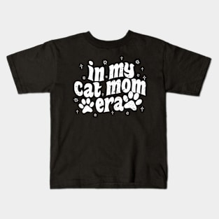 In My Cat Mom Era Kids T-Shirt